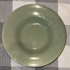 Elegant Green Ceramic Dinner Plate set of 4